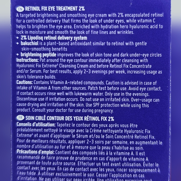 NIP + FAB Retinol Fix Eye Treatment NIB - Picture 3 of 4